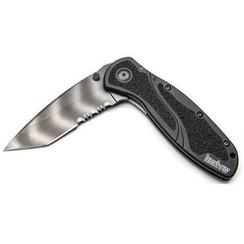 Kershaw Blur Tanto Tiger Stripe Serrated - K1670TTSST