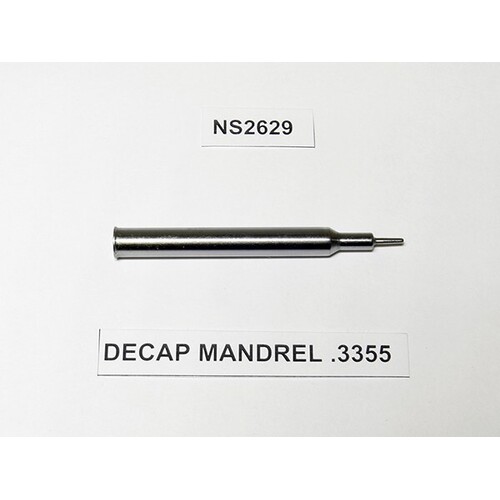 LEE Neck Collet Die Decapping Mandrel Pin .3355 NS2629