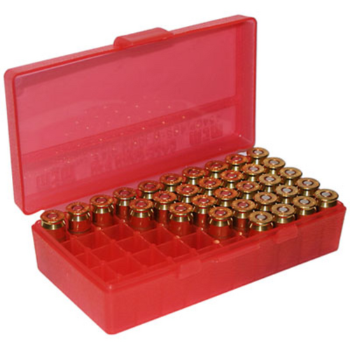 MTM 50 RD Hinged Top Ammo Box - P50-44-29