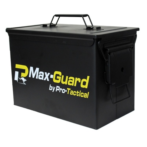 Max Guard Ammo Can "Fat Fifty" Saw Military Style Shooting Ammo Box Case - PA108