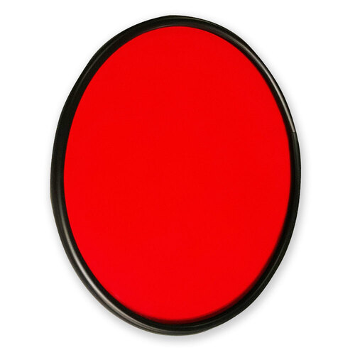 Glass Lens For Powa Beam Spotlight - Red - PN221-R