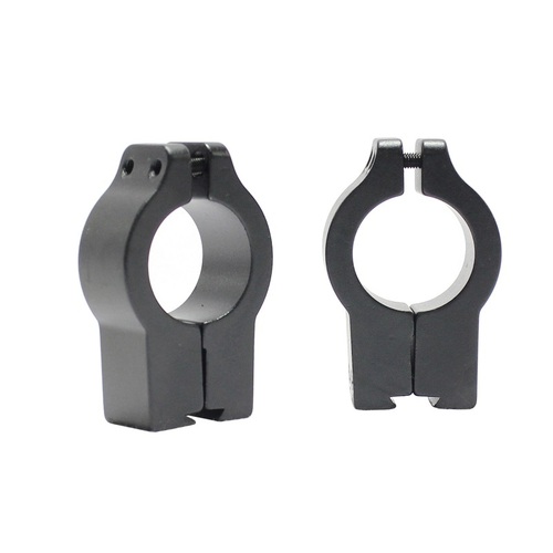 Max-Hunter 1" Rings High 3/8 Dovetail Alloy (Split Ring) - PR-1H-DTASR