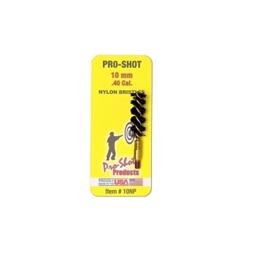 Pro-Shot 10mm/.40 Cal. Nylon Pistol Brush - 10NP