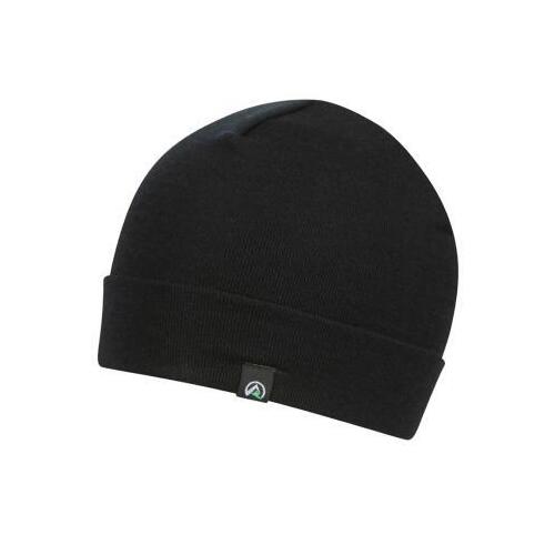 Ridgeline Merinotech Black Beanie - RLABNMTB