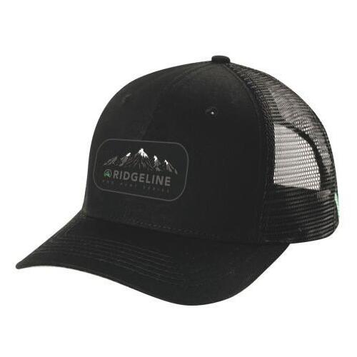 Ridgeline Pro Hunt Trucker Cap Black - RLACAPHTB