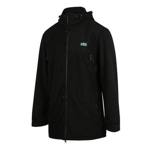 Ridgeline Mens Hurricane Fleece Jacket Black S  - RLCFJHRB1