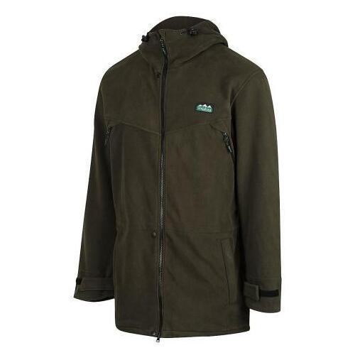 Ridgeline Mens Hurricane Fleece Jacket Forest Green L  - RLCFJHRFR3