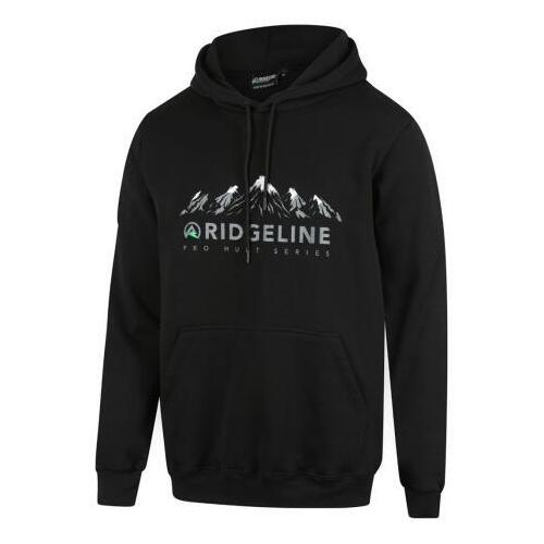 Ridgeline Mens Pro Hunt Hoodie Black XS  - RLCHDPHB0