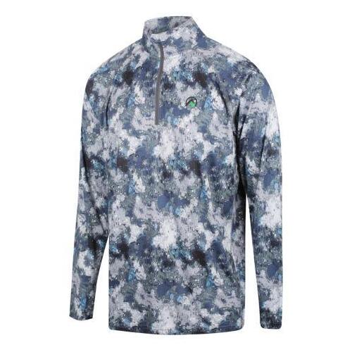 Ridgeline Mens Performance Qtr Zip Top Squall S  - RLCLSMLSQ1