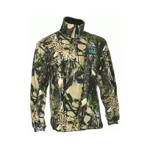 Ridgeline Micro Fleece Top Buffalo Camo S  - RLCMSLAX1