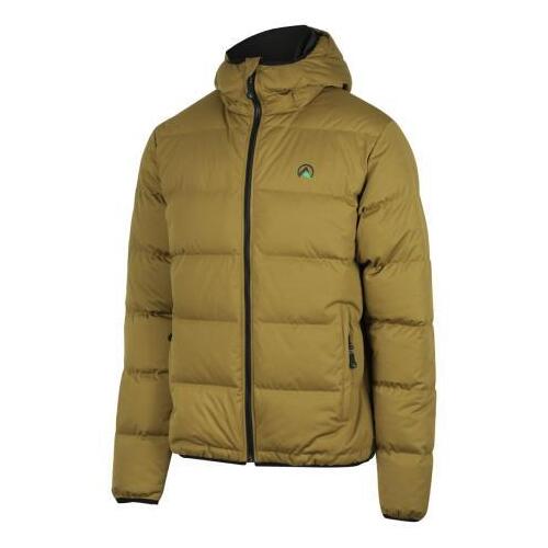 Ridgeline Mens Crosscut Down Puffa Jacket Teak XS  - RLCPJCCDT0