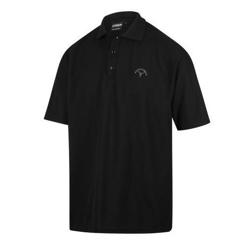 Ridgeline Mens Classic Aus Polo Black S  - RLCPSCAB1