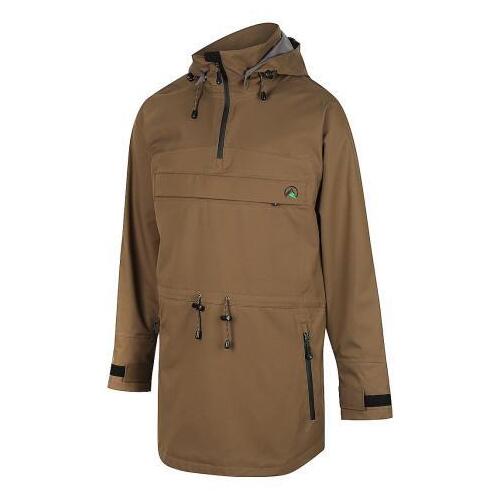 Ridgeline Evolution Anorak Heather Brown S  - RLCSMEVHB1