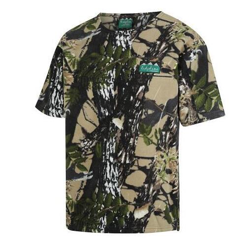 Ridgeline Premium Workman Zip Tee Buffalo Camo XL  - RLCTSPWX4