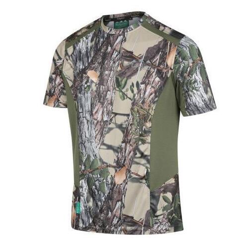 Ridgeline Mens Whanau Tee Buffalo Camo/Field Olive XS  - RLCTSWXFO0