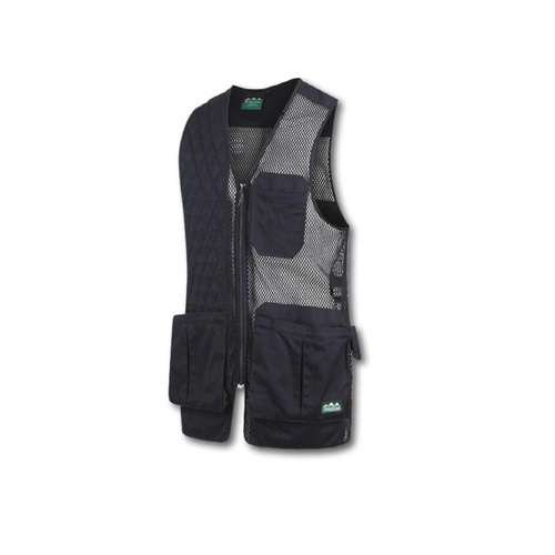 Ridgeline Shooting Vest Left Handed Navy - M - RLCVTLHSN2