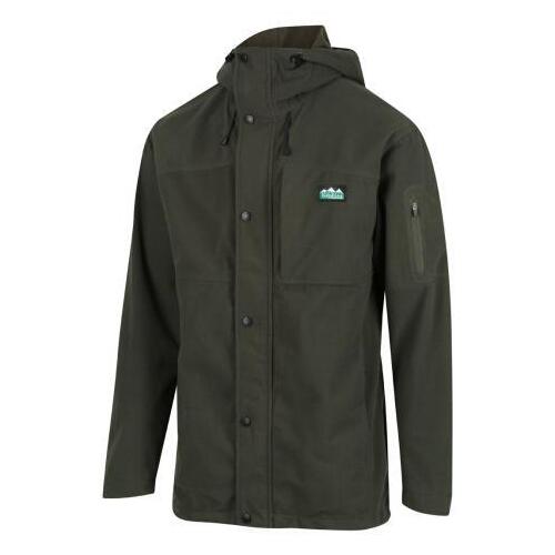 Ridgeline Mens Spray Jacket Forest Green S   - RLCWJSPFR1