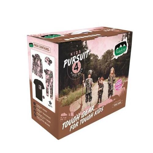 Ridgeline Kids Pursuit Pack Light Pink Camo (4 Year Old) - RLKCPPSPX04