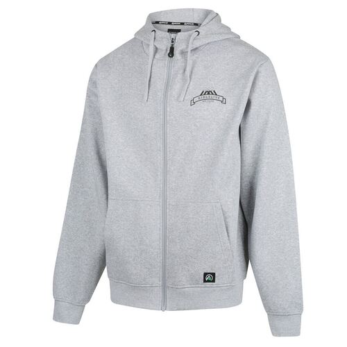 Ridgeline Kids Impact Recycled Zip Front Hooded Fleece Grey (4 Year Old) - RLKFJIRGM04