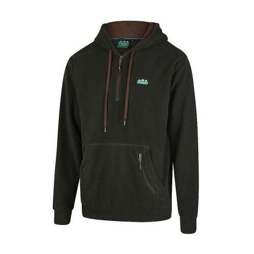 Ridgeline Kids Ballistic Hoodie Olive (2 Year Old)  - RLKHDBSLO02