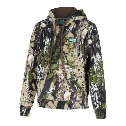 Ridgeline Kids Ballistic Hoodie Buffalo Camo (12 Year Old)  - RLKHDBSLX12