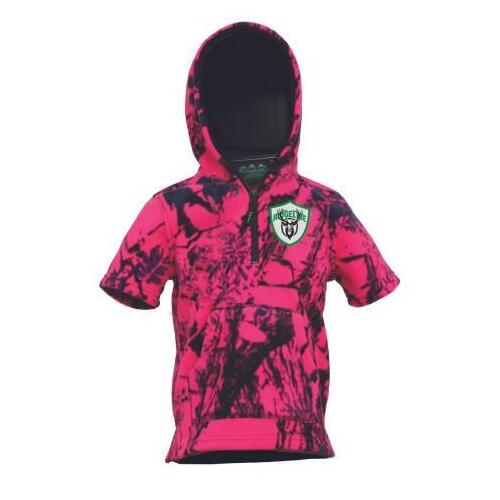 Ridgeline Kids Little Weapon Hoodie Hyper Pink Camo (6 month Old) - RLKHDLWSHPX-0.5