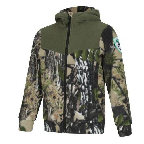 Ridgeline Kids Spliced Hoodie Buffalo Camo/Field Olive (4 Year Old)  - RLKHDRXFO04