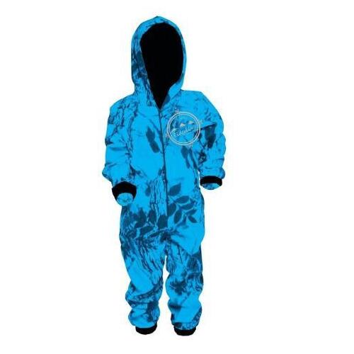 Ridgeline Kids Bodysuit Blue Camo (10 Year Old)  - RLKONHBLUX-10