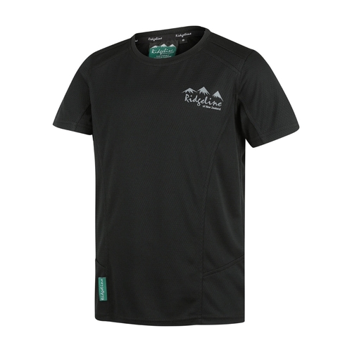 Ridgeline Kids Whanau Tee Black (6 Year Old) - RLKTSWB06