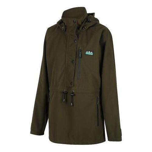 Ridgeline Womens Monsoon Classic Anorak Field Olive L (14)  - RLLANCMFO3