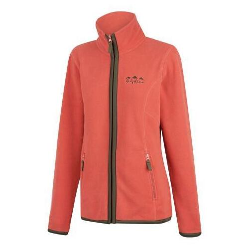 Ridgeline Womens Lowland Zip Fleece Rose XS (08)  - RLLFJLLRS0