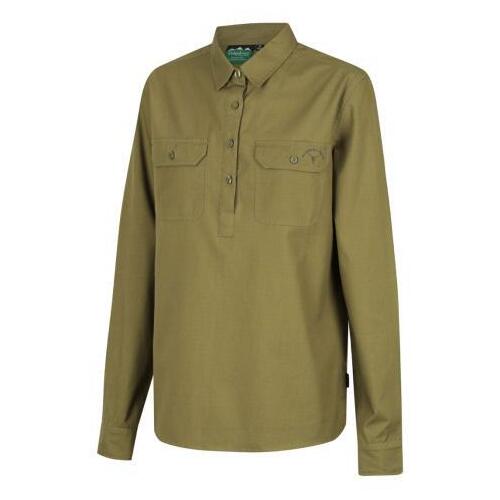 Ridgeline Womens Yard Placket Shirt Sage XL  - RLLSHYPSG4