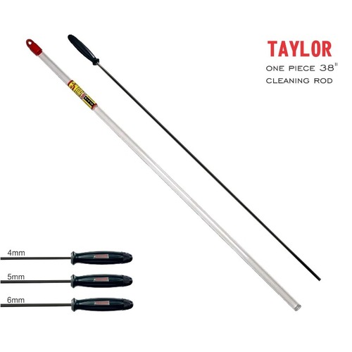 Taylor 1 Piece Carbon Fibre Rod 38" 17-20 Cal - TG-6192-4