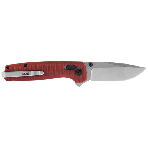 SOG Terminus XR G10 Folding Knife in Crimson - TM1023-BX