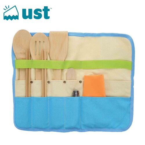 Camp Kitchen Roll - Bamboo 7pc Set - U-1175638